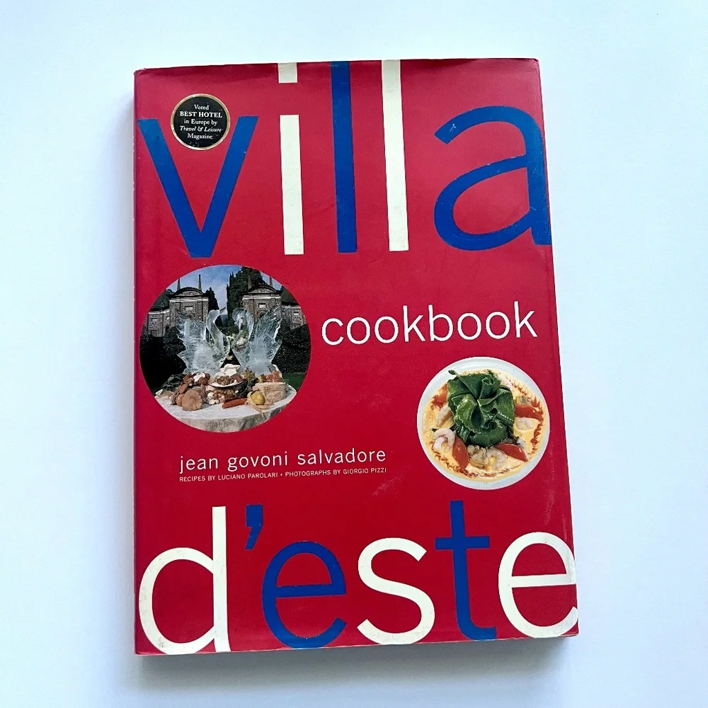 Villa d'este Cookbook by Jean Govoni Salvadore (1999, Hardcover)